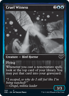 Cruel Witness [Innistrad: Double Feature] | Shuffle n Cut Hobbies & Games