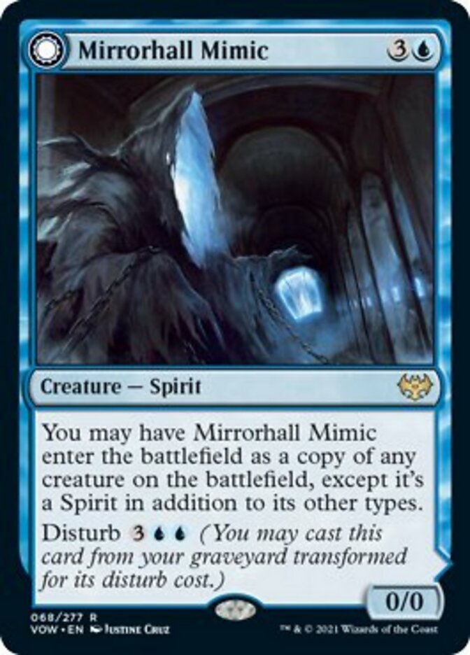 Mirrorhall Mimic // Ghastly Mimicry [Innistrad: Crimson Vow] | Shuffle n Cut Hobbies & Games