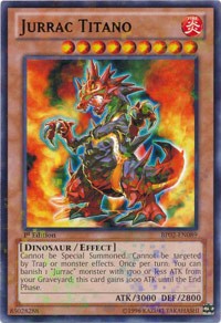 Jurrac Titano [BP02-EN089] Rare | Shuffle n Cut Hobbies & Games