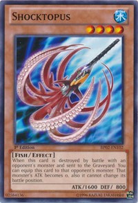 Shocktopus [BP02-EN102] Common | Shuffle n Cut Hobbies & Games