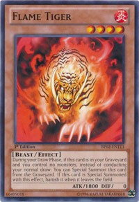 Flame Tiger [BP02-EN113] Common | Shuffle n Cut Hobbies & Games