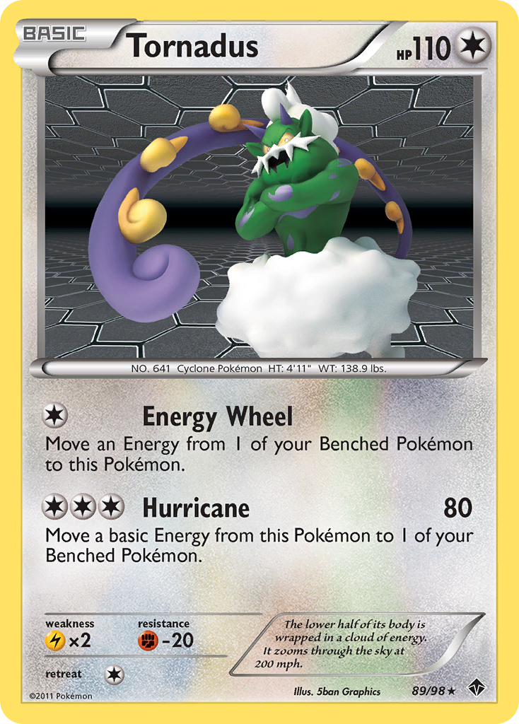 Tornadus (89/98) [Black & White: Emerging Powers] | Shuffle n Cut Hobbies & Games