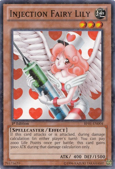 Injection Fairy Lily [BP01-EN004] Starfoil Rare | Shuffle n Cut Hobbies & Games