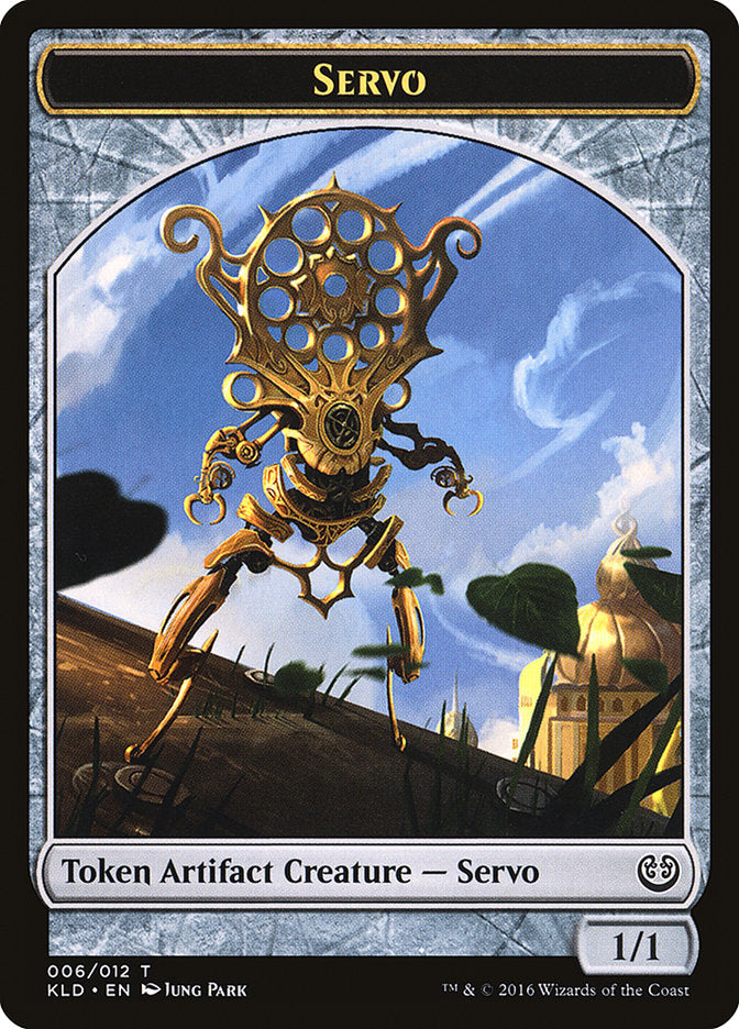 Servo Token (006/012) [Kaladesh Tokens] | Shuffle n Cut Hobbies & Games