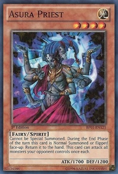 Asura Priest [BP01-EN125] Starfoil Rare | Shuffle n Cut Hobbies & Games