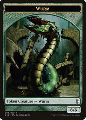 Saproling // Wurm Double-Sided Token [Ravnica Allegiance Guild Kit Tokens] | Shuffle n Cut Hobbies & Games