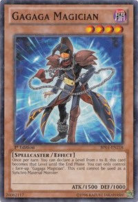 Gagaga Magician [BP01-EN218] Starfoil Rare | Shuffle n Cut Hobbies & Games