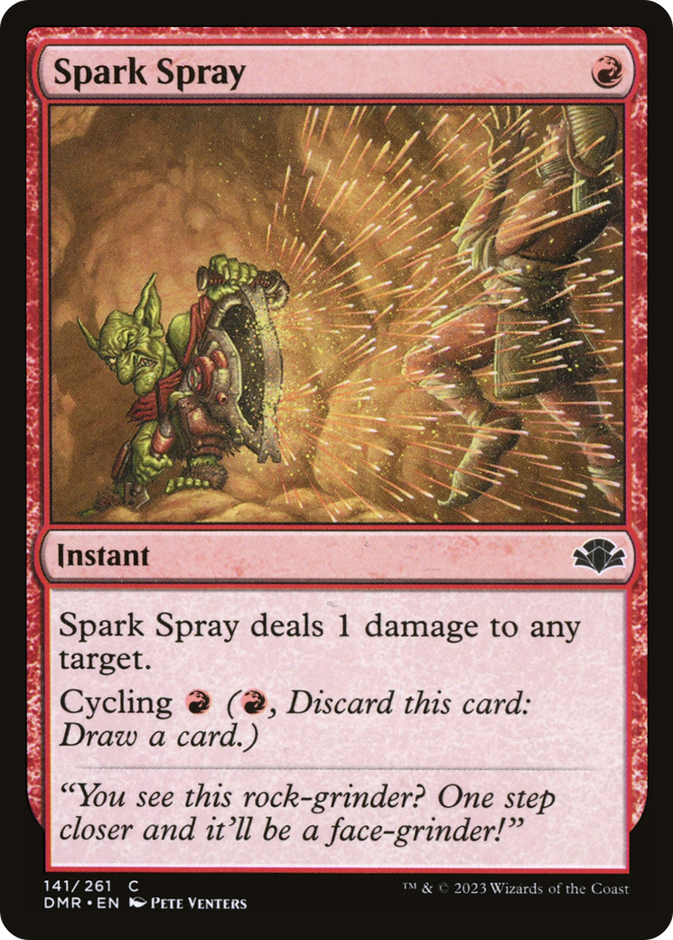 Spark Spray [Dominaria Remastered] | Shuffle n Cut Hobbies & Games