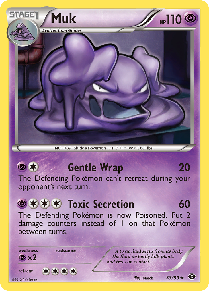 Muk (53/99) [Black & White: Next Destinies] | Shuffle n Cut Hobbies & Games