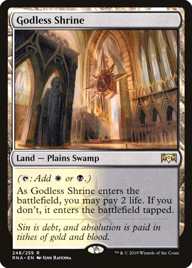 Godless Shrine [Ravnica Allegiance] | Shuffle n Cut Hobbies & Games