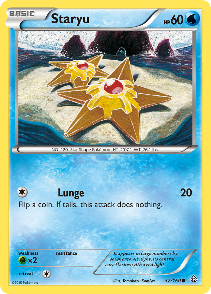 Staryu (32/160) [XY: Primal Clash] | Shuffle n Cut Hobbies & Games