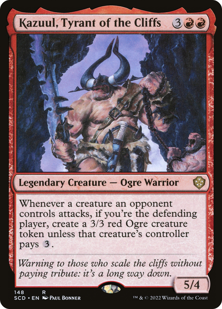 Kazuul, Tyrant of the Cliffs [Starter Commander Decks] | Shuffle n Cut Hobbies & Games