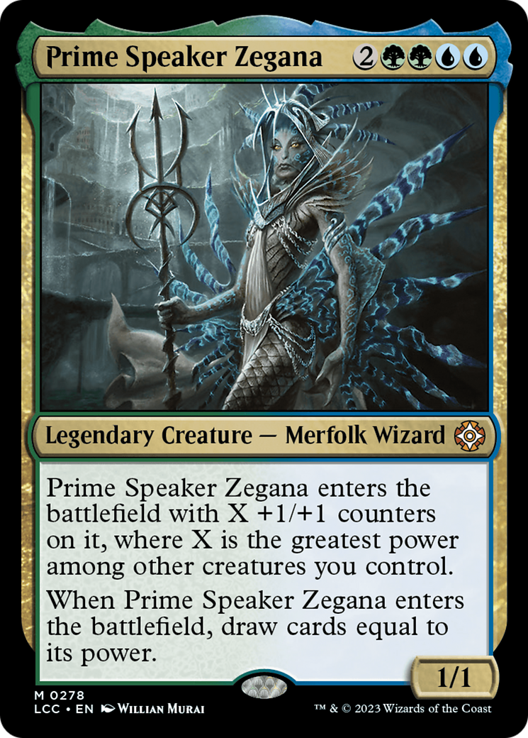 Prime Speaker Zegana [The Lost Caverns of Ixalan Commander] | Shuffle n Cut Hobbies & Games