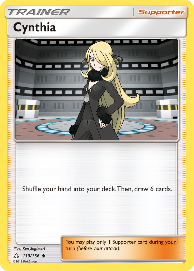 Cynthia (119/156) [Sun & Moon: Ultra Prism] | Shuffle n Cut Hobbies & Games