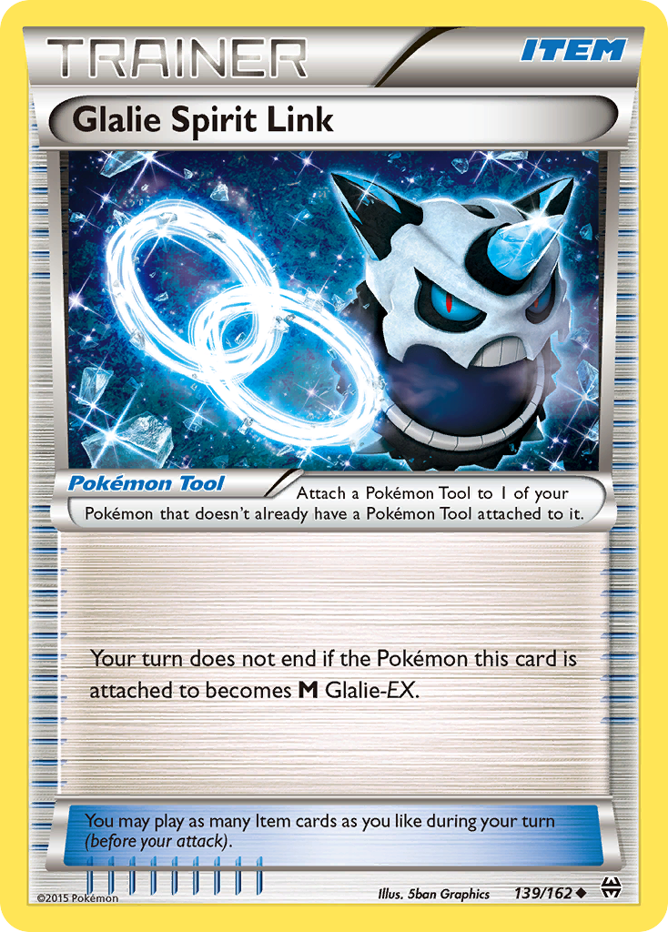 Glalie Spirit Link (139/162) [XY: BREAKthrough] | Shuffle n Cut Hobbies & Games