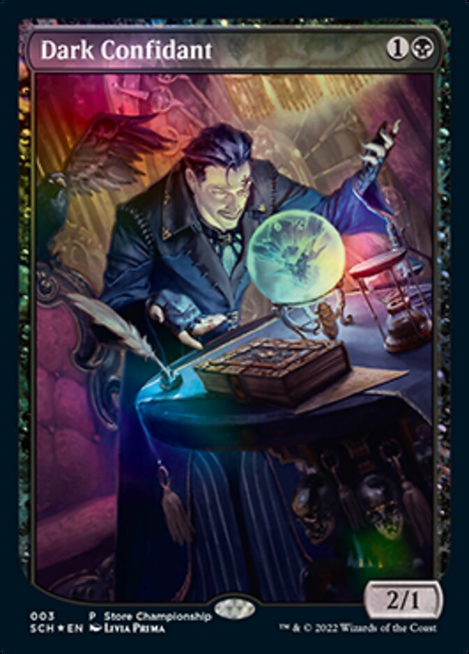 Dark Confidant (Extended Art) [Store Championships 2022] | Shuffle n Cut Hobbies & Games