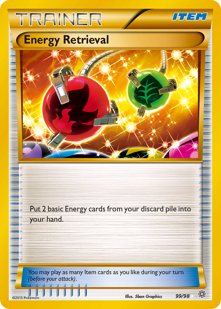 Energy Retrieval (99/98) [XY: Ancient Origins] | Shuffle n Cut Hobbies & Games