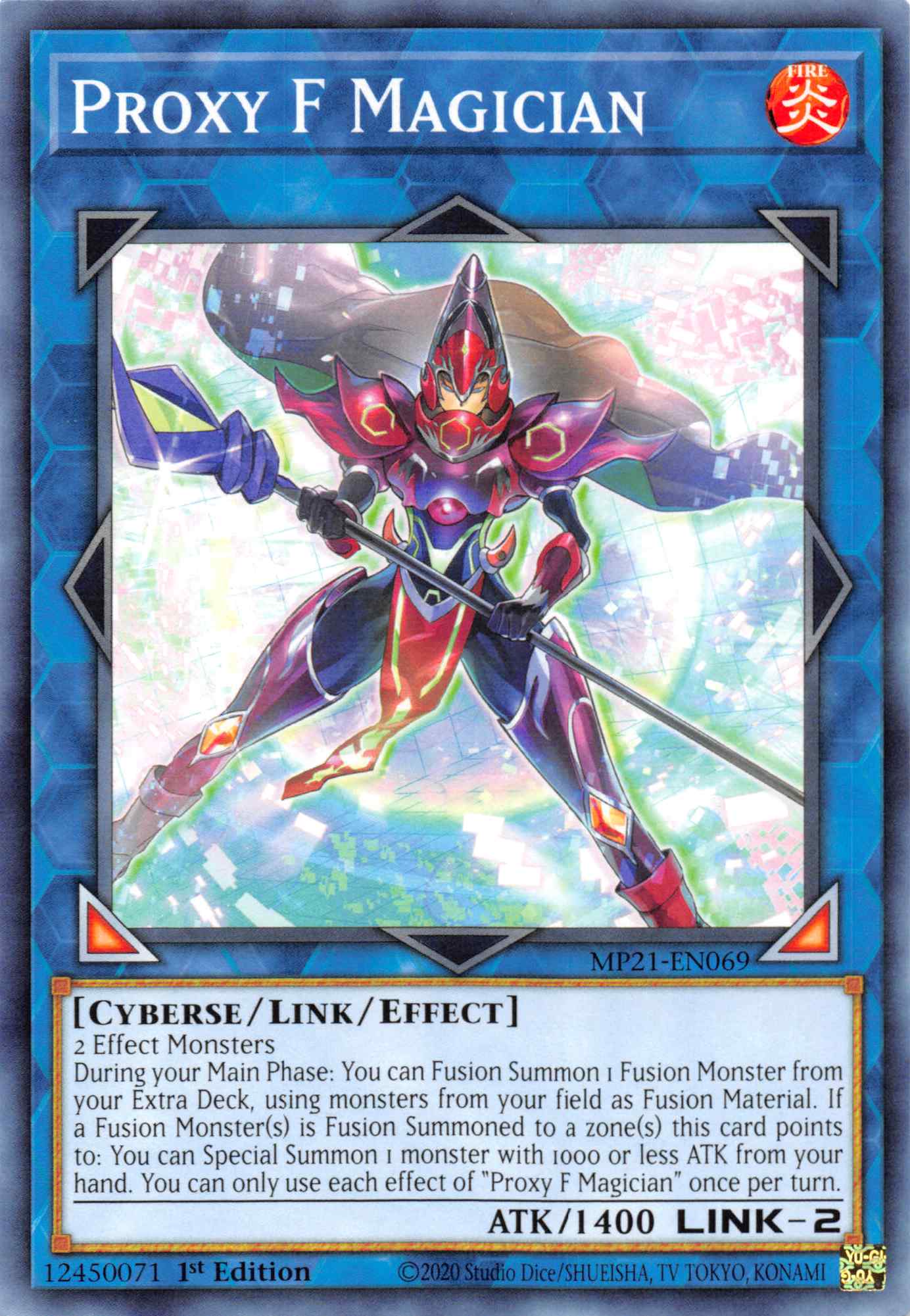 Proxy F Magician [MP21-EN069] Common | Shuffle n Cut Hobbies & Games