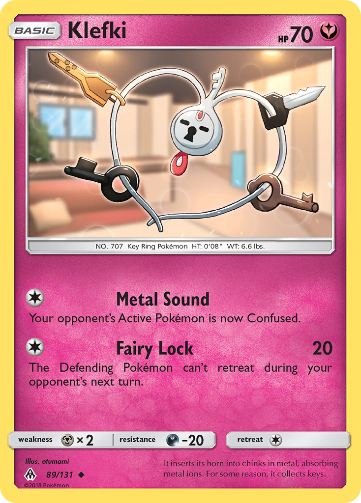 Klefki (89/131) [Sun & Moon: Forbidden Light] | Shuffle n Cut Hobbies & Games