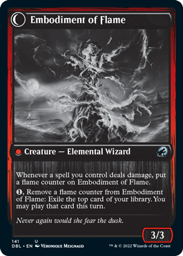 Flame Channeler // Embodiment of Flame [Innistrad: Double Feature] | Shuffle n Cut Hobbies & Games