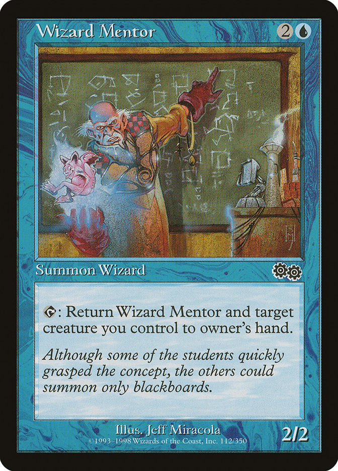 Wizard Mentor [Urza's Saga] | Shuffle n Cut Hobbies & Games