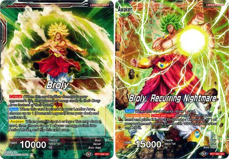 Broly // Broly, Recurring Nightmare [BT7-002] | Shuffle n Cut Hobbies & Games