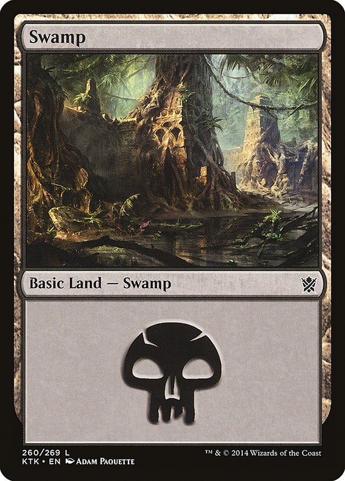 Swamp (260) [Khans of Tarkir] | Shuffle n Cut Hobbies & Games