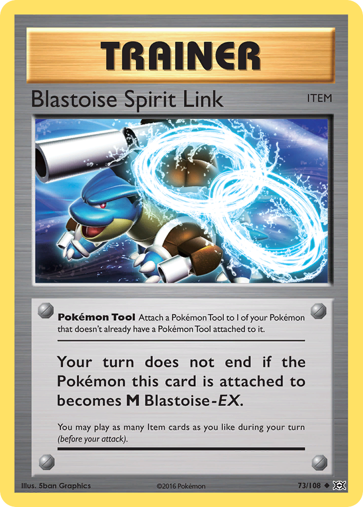 Blastoise Spirit Link (73/108) [XY: Evolutions] | Shuffle n Cut Hobbies & Games