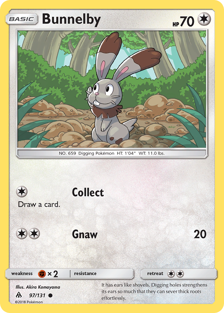 Bunnelby (97/131) [Sun & Moon: Forbidden Light] | Shuffle n Cut Hobbies & Games