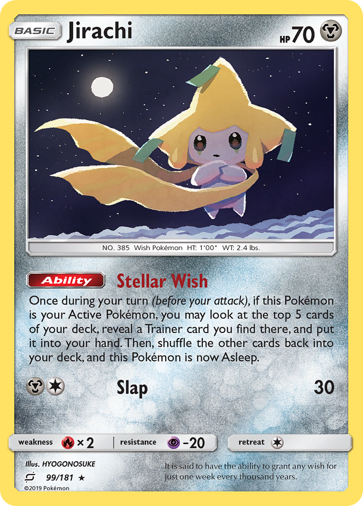 Jirachi (99/181) [Sun & Moon: Team Up] | Shuffle n Cut Hobbies & Games