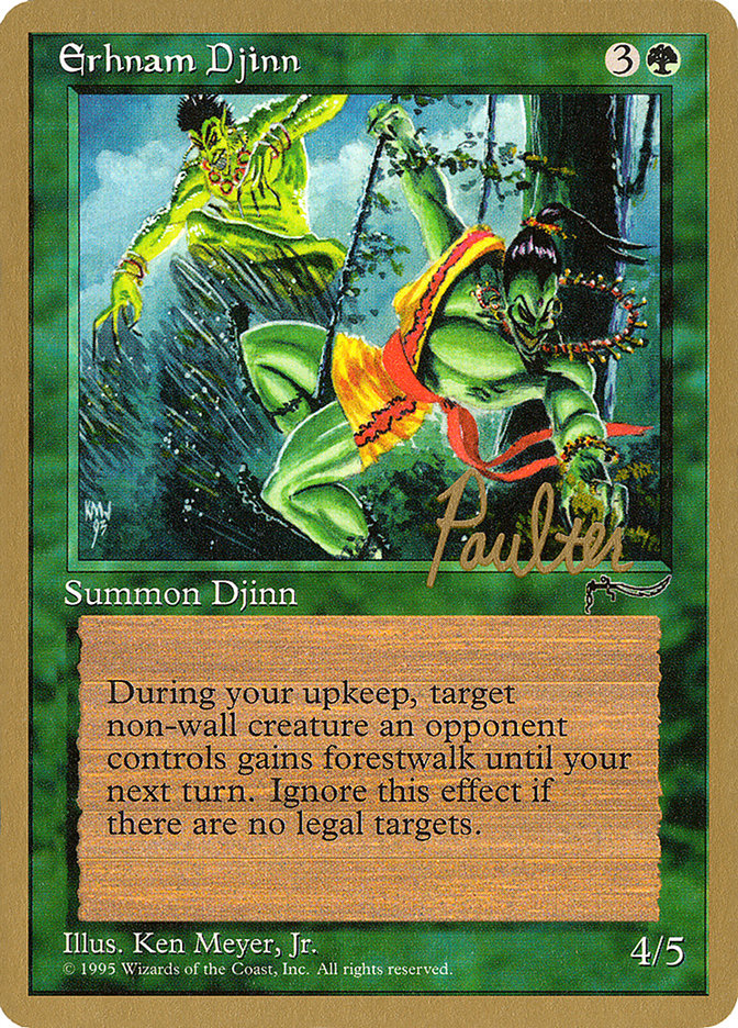 Erhnam Djinn (Preston Poulter) [Pro Tour Collector Set] | Shuffle n Cut Hobbies & Games