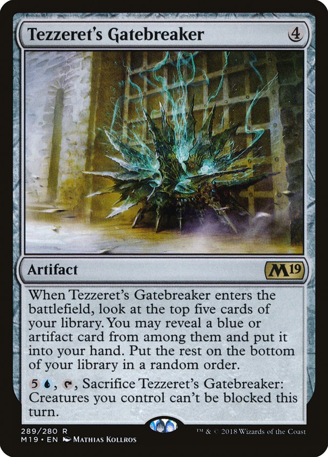 Tezzeret's Gatebreaker [Core Set 2019] | Shuffle n Cut Hobbies & Games