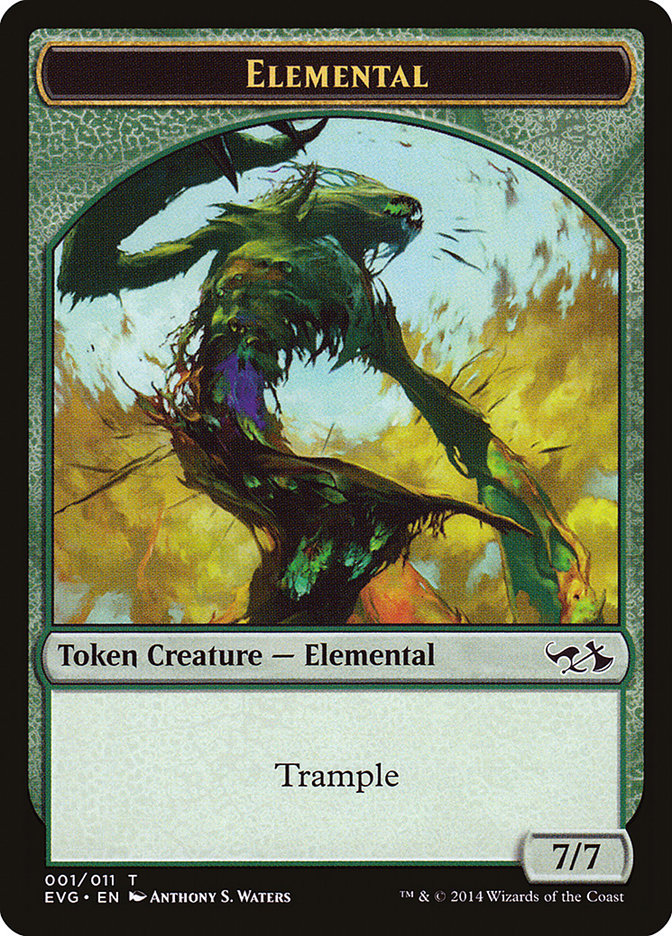 Elemental Token (Elves vs. Goblins) [Duel Decks Anthology Tokens] | Shuffle n Cut Hobbies & Games