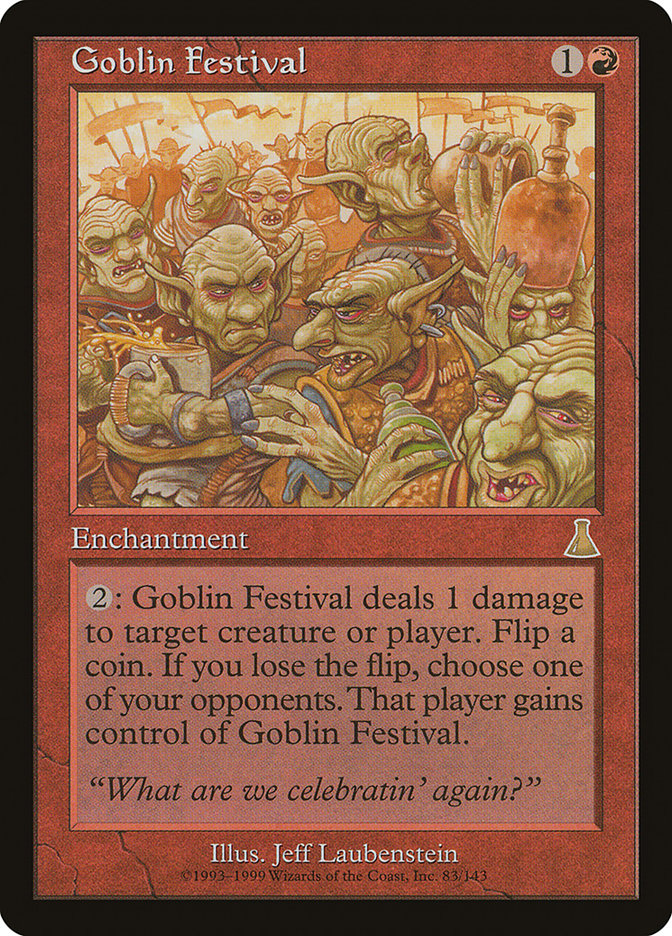 Goblin Festival [Urza's Destiny] | Shuffle n Cut Hobbies & Games