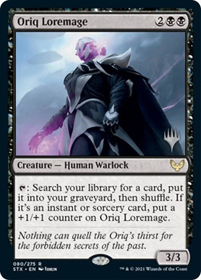 Oriq Loremage (Promo Pack) [Strixhaven: School of Mages Promos] | Shuffle n Cut Hobbies & Games