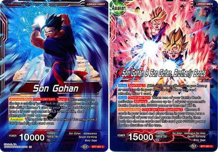 Son Gohan // Son Gohan & Son Goten, Brotherly Bonds [BT7-001] | Shuffle n Cut Hobbies & Games