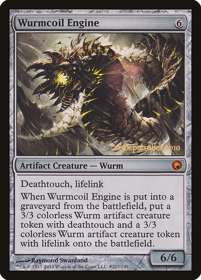 Wurmcoil Engine [Scars of Mirrodin Prerelease Promos] | Shuffle n Cut Hobbies & Games