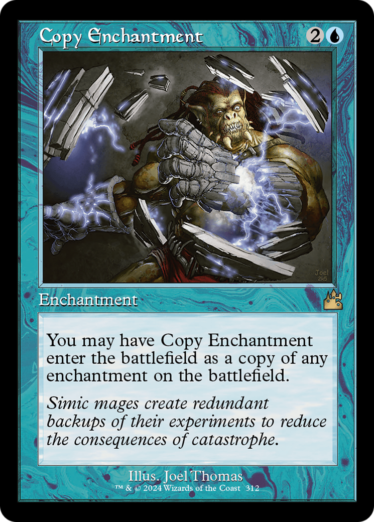 Copy Enchantment (Retro Frame) [Ravnica Remastered] | Shuffle n Cut Hobbies & Games