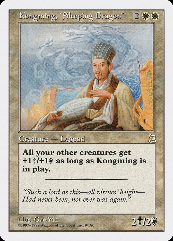 Kongming, "Sleeping Dragon" [Portal Three Kingdoms] | Shuffle n Cut Hobbies & Games