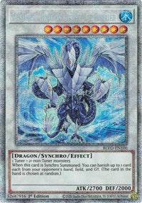 Trishula, Dragon of the Ice Barrier (Starlight Rare) [BLVO-EN100] Starlight Rare | Shuffle n Cut Hobbies & Games