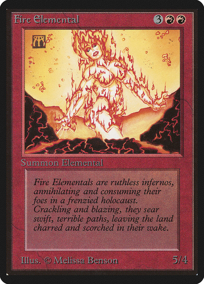 Fire Elemental [Beta Edition] | Shuffle n Cut Hobbies & Games