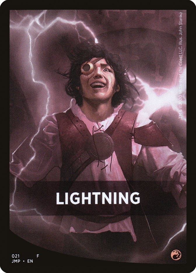 Lightning Theme Card [Jumpstart Front Cards] | Shuffle n Cut Hobbies & Games