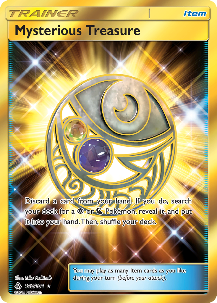 Mysterious Treasure (145/131) [Sun & Moon: Forbidden Light] | Shuffle n Cut Hobbies & Games