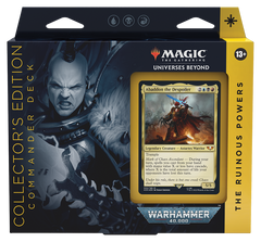 Universes Beyond: Warhammer 40,000 - Commander Deck (The Ruinous Powers - Collector's Edition) | Shuffle n Cut Hobbies & Games