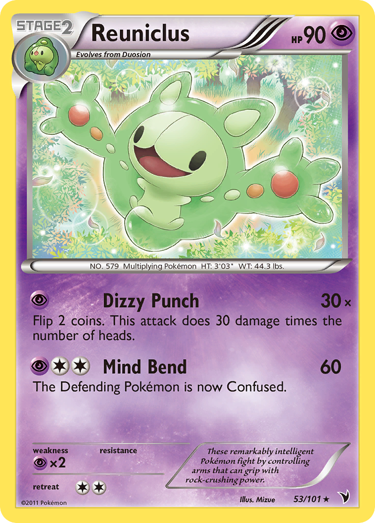 Reuniclus (53/101) [Black & White: Noble Victories] | Shuffle n Cut Hobbies & Games