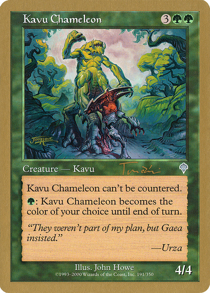 Kavu Chameleon (Jan Tomcani) [World Championship Decks 2001] | Shuffle n Cut Hobbies & Games
