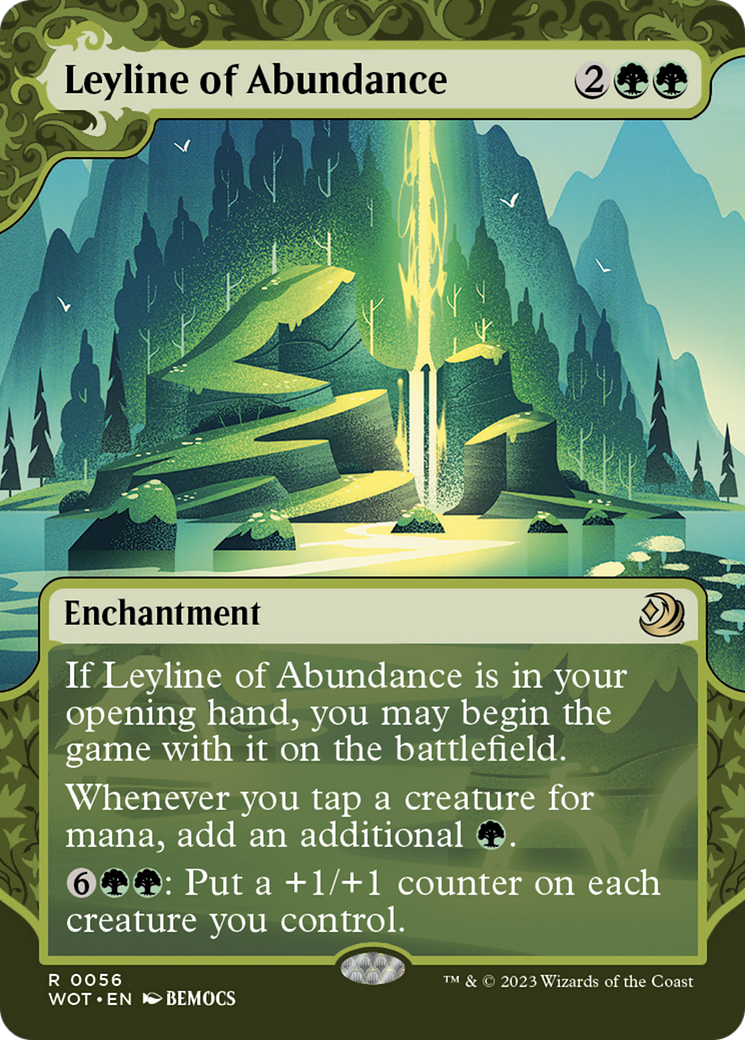 Leyline of Abundance [Wilds of Eldraine: Enchanting Tales] | Shuffle n Cut Hobbies & Games