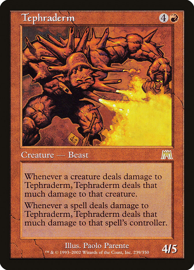 Tephraderm [Onslaught] | Shuffle n Cut Hobbies & Games