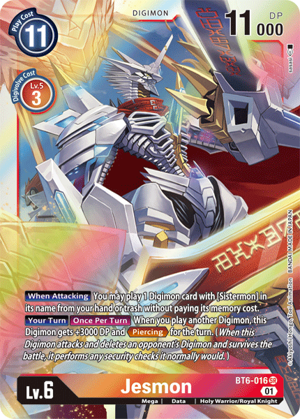 Jesmon [BT6-016] [Double Diamond] | Shuffle n Cut Hobbies & Games