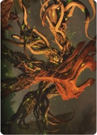 Ashaya, Soul of the Wild Art Card [Zendikar Rising Art Series] | Shuffle n Cut Hobbies & Games